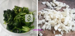 蒜香菠菜塔的做法步骤：3