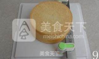 玫瑰花环蛋糕的做法步骤：9