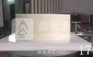 玫瑰花环蛋糕的做法步骤：17