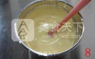 【芒果慕斯】--- 倍受欢迎的四重奏蛋糕的做法步骤：8