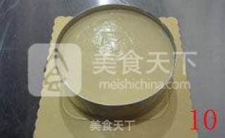 【芒果慕斯】--- 倍受欢迎的四重奏蛋糕的做法步骤：10