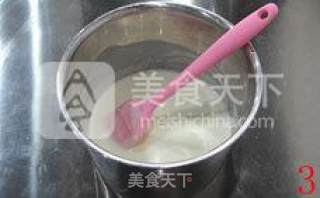 【蓝莓酸奶慕斯】的做法步骤：3
