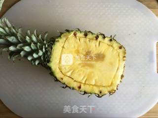 菠萝饭的做法步骤：1
