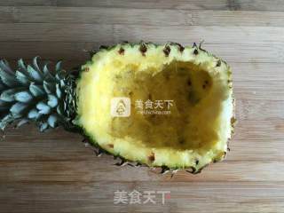 菠萝饭的做法步骤：2