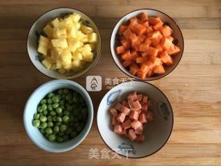 菠萝饭的做法步骤：3