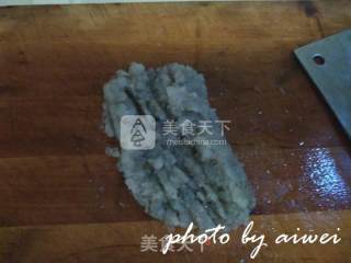 小米豆腐虾仁丸的做法步骤：2
