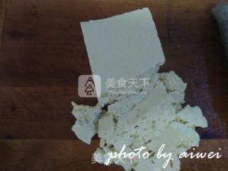 小米豆腐虾仁丸的做法步骤：3