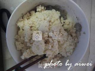 小米豆腐虾仁丸的做法步骤：5