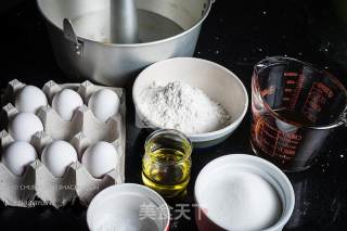 双色爆谷戚风蛋糕 —— Chicago Mix Chiffon Cake的做法步骤：1