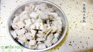 【四叶小馆】开胃莲藕的做法步骤：3