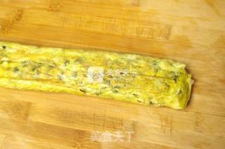香椿蛋卷的做法步骤：16