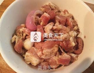 家庭版东北炒肉的做法步骤：4