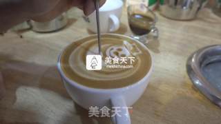 咖啡拉花--雪人的做法步骤：11
