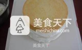 【圣诞蛋糕】---韩式裱花蛋糕三的做法步骤：11