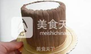 【花束小蛋糕】---男生裱花蛋糕的做法步骤：11