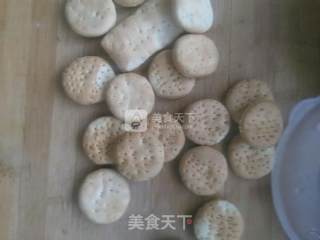 空气炸锅版饼干（鸡油）的做法步骤：4