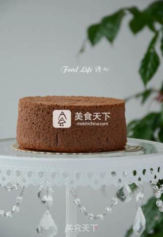 【法芙娜可可戚风】--- 烘焙一份先苦后甜的滋味的做法步骤：11