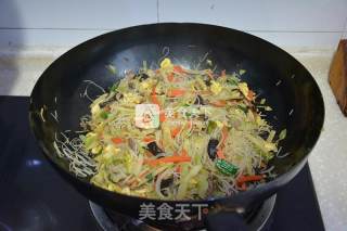 炒米粉的做法步骤：9