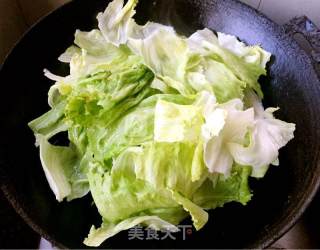 蚝油手撕西生菜的做法步骤：5