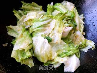 蚝油手撕西生菜的做法步骤：7
