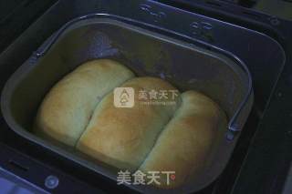 面包机做中种吐司（北海道中种吐司）的做法步骤：13