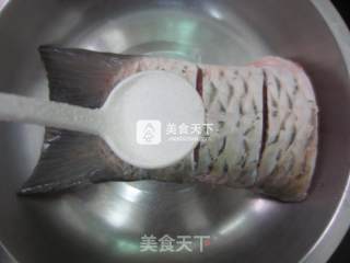 清蒸鲩鱼尾的做法步骤：3