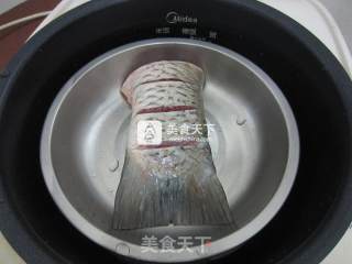 清蒸鲩鱼尾的做法步骤：4