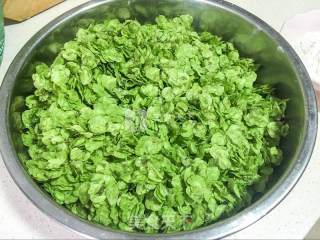 榆钱麦饭的做法步骤：3