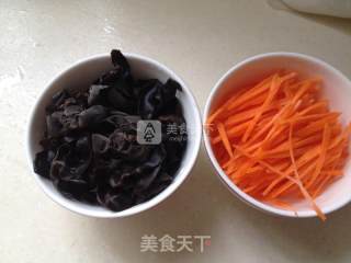 三丝蒸粉卷的做法步骤：2