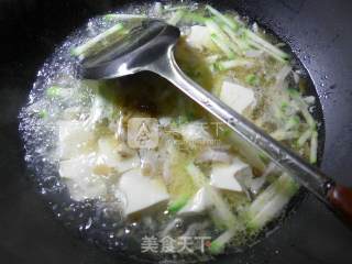 三丝豆腐羹的做法步骤：5
