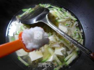 三丝豆腐羹的做法步骤：6