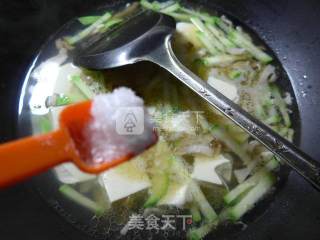 三丝豆腐羹的做法步骤：7