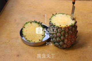 健康养颜菠萝饭的做法步骤：5