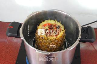 健康养颜菠萝饭的做法步骤：11