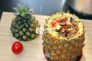 健康养颜菠萝饭的做法步骤：12