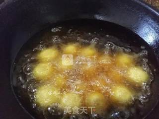 豆沙红薯丸的做法步骤：11