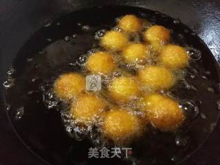 豆沙红薯丸的做法步骤：12