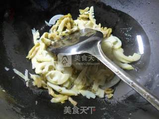 榨菜丝雷笋樱玉豆腐羹的做法步骤：6