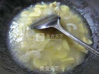 榨菜丝雷笋樱玉豆腐羹的做法步骤：12