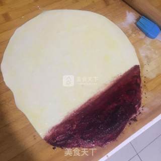 彩蝶花卷的做法步骤：11