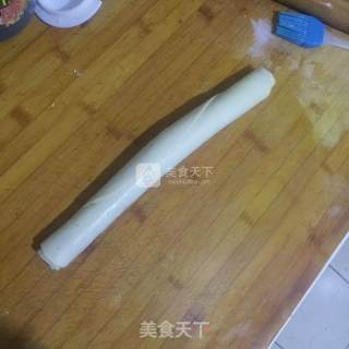 彩蝶花卷的做法步骤：14
