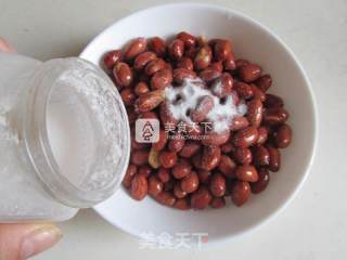 香椿拌花生米的做法步骤：4