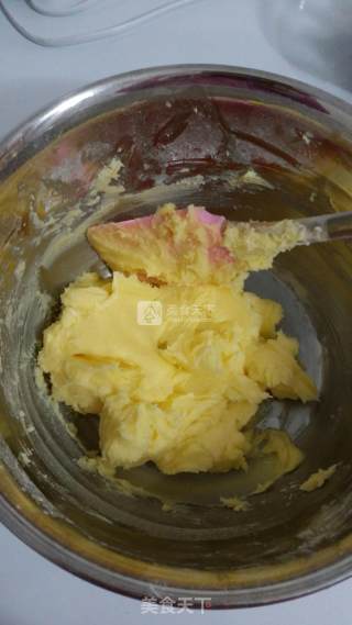 蔓越莓饼干的做法步骤：2