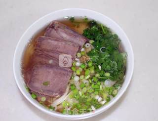 清汤牛肉面的做法步骤：9
