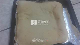 黄桃酥粒面包的做法步骤：4