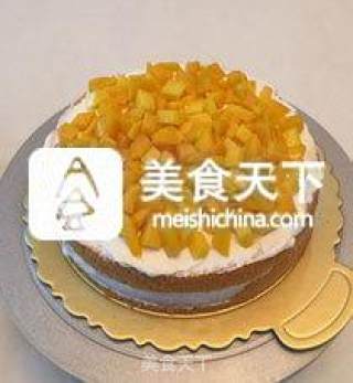 【水果奶油蛋糕】--最基本也最美味的蛋糕的做法步骤：11
