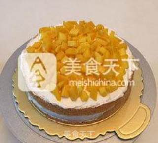 【草莓奶油蛋糕】--抓住草莓季的尾巴为甜蜜增加一份色彩的做法步骤：11