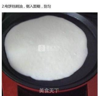 鸡蛋卷饼的做法步骤：2
