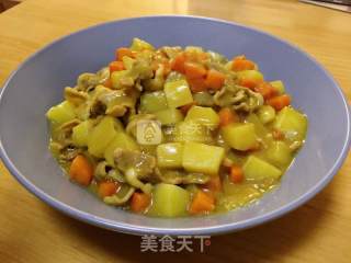 美味咖喱肥牛的做法步骤：7
