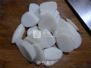 鸡蛋雪菜年糕汤的做法步骤：4